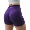 imageAUROLA Intensify Workout Shorts for Women Seamless Scrunch Short Gym Yoga Running Sport Active Exercise Fitness ShortsPetunia