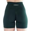 imageAUROLA Intensify Workout Shorts for Women Seamless Scrunch Short Gym Yoga Running Sport Active Exercise Fitness ShortsPonderosa Green