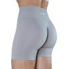 imageAUROLA Intensify Workout Shorts for Women Seamless Scrunch Short Gym Yoga Running Sport Active Exercise Fitness ShortsRaindrops
