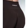 imageAUROLA Intensify Workout Shorts for Women Seamless Scrunch Short Gym Yoga Running Sport Active Exercise Fitness ShortsSeal Brown
