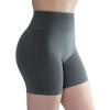imageAUROLA Intensify Workout Shorts for Women Seamless Scrunch Short Gym Yoga Running Sport Active Exercise Fitness ShortsSteel Grey