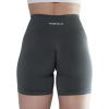 imageAUROLA Intensify Workout Shorts for Women Seamless Scrunch Short Gym Yoga Running Sport Active Exercise Fitness ShortsSteel Grey