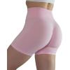 imageAUROLA Intensify Workout Shorts for Women Seamless Scrunch Short Gym Yoga Running Sport Active Exercise Fitness ShortsSweet Pink