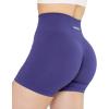 imageAUROLA Intensify Workout Shorts for Women Seamless Scrunch Short Gym Yoga Running Sport Active Exercise Fitness ShortsVery Peri