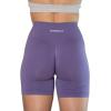 imageAUROLA Intensify Workout Shorts for Women Seamless Scrunch Short Gym Yoga Running Sport Active Exercise Fitness ShortsViolet