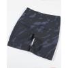 imageAUROLA Serpent Seamless Scrunch Workout Shorts for WomenTummy Control Squat Proof Ribbed Thick Active Gym ShortDark Grey