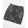 imageAUROLA Serpent Seamless Scrunch Workout Shorts for WomenTummy Control Squat Proof Ribbed Thick Active Gym ShortDark Taupe
