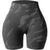 imageAUROLA Serpent Seamless Scrunch Workout Shorts for WomenTummy Control Squat Proof Ribbed Thick Active Gym ShortDark Taupe