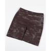 imageAUROLA Serpent Seamless Scrunch Workout Shorts for WomenTummy Control Squat Proof Ribbed Thick Active Gym ShortEspresso