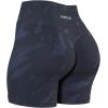 imageAUROLA Serpent Seamless Scrunch Workout Shorts for WomenTummy Control Squat Proof Ribbed Thick Active Gym ShortPack Dark Greyespressodark Taupe