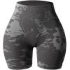 imageAUROLA Serpent Seamless Scrunch Workout Shorts for WomenTummy Control Squat Proof Ribbed Thick Active Gym ShortPack Folkstone Graydark Tauperiverstone