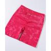 imageAUROLA Serpent Seamless Scrunch Workout Shorts for WomenTummy Control Squat Proof Ribbed Thick Active Gym ShortPink