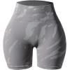 imageAUROLA Serpent Seamless Scrunch Workout Shorts for WomenTummy Control Squat Proof Ribbed Thick Active Gym ShortRiverstone