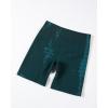 imageAUROLA Serpent Seamless Scrunch Workout Shorts for WomenTummy Control Squat Proof Ribbed Thick Active Gym ShortSerpent Ponderosa Green