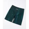imageAUROLA Serpent Seamless Scrunch Workout Shorts for WomenTummy Control Squat Proof Ribbed Thick Active Gym ShortSerpent Ponderosa Green