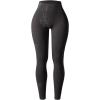 imageAUROLA Serpent Snake Seamless Scrunch Workout Leggings for WomenGirls Squat Proof Ribbed Thick Active Gym PantsChestnut Brown