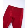 imageAUROLA Serpent Snake Seamless Scrunch Workout Leggings for WomenGirls Squat Proof Ribbed Thick Active Gym PantsChristmas Red