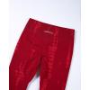 imageAUROLA Serpent Snake Seamless Scrunch Workout Leggings for WomenGirls Squat Proof Ribbed Thick Active Gym PantsChristmas Red