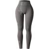 imageAUROLA Serpent Snake Seamless Scrunch Workout Leggings for WomenGirls Squat Proof Ribbed Thick Active Gym PantsMocha