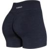 imageAUROLA Intensify Workout Shorts for Women Seamless Scrunch Short Gym Yoga Running Sport Active Exercise Fitness ShortsEnergeticblack