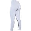 imageAUROLA Serpent Snake Seamless Scrunch Workout Leggings for WomenGirls Squat Proof Ribbed Thick Active Gym PantsGray Dawn