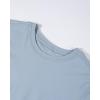 imageAUROLA Everyday Tshirt for Women Workout Tops Short Sleeve Lightweight Shirts Yoga Running Gym Athletic Tee TopCool Blue
