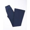imageAUROLA Fire Flare Leggings for Women Crossover High Waisted Yoga Pants Tummy Control Wide Leg Bootcut LeggingsNavy