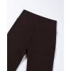 imageAUROLA Fire Flare Leggings for Women Crossover High Waisted Yoga Pants Tummy Control Wide Leg Bootcut LeggingsSeal Brown
