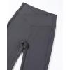 imageAUROLA Fire Flare Leggings for Women Crossover High Waisted Yoga Pants Tummy Control Wide Leg Bootcut LeggingsSteel Gray