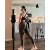 imageAUROLA Impressive Women Workout Leggings High Waist Yoga Pants Seamless Running Athletic Leggings for WomenChestnut Brown