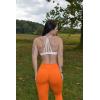 imageAUROLA Impressive Women Workout Leggings High Waist Yoga Pants Seamless Running Athletic Leggings for WomenPersimmon Orange