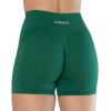 imageAUROLA Intensify V20 Womens Workout Shorts Athletic Running Shorts Seamless High Waist Sport Gym Yoga ShortsAlpine Green