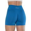 imageAUROLA Intensify V20 Womens Workout Shorts Athletic Running Shorts Seamless High Waist Sport Gym Yoga ShortsDiva Blue