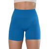 imageAUROLA Intensify V20 Womens Workout Shorts Athletic Running Shorts Seamless High Waist Sport Gym Yoga ShortsDiva Blue