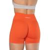 imageAUROLA Intensify V20 Womens Workout Shorts Athletic Running Shorts Seamless High Waist Sport Gym Yoga ShortsFlame Orange