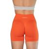 imageAUROLA Intensify V20 Womens Workout Shorts Athletic Running Shorts Seamless High Waist Sport Gym Yoga ShortsFlame Orange