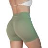 imageAUROLA Intensify V20 Womens Workout Shorts Athletic Running Shorts Seamless High Waist Sport Gym Yoga ShortsGranite Green