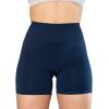 imageAUROLA Intensify V20 Womens Workout Shorts Athletic Running Shorts Seamless High Waist Sport Gym Yoga ShortsTuexdo Blue