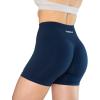 imageAUROLA Intensify V20 Womens Workout Shorts Athletic Running Shorts Seamless High Waist Sport Gym Yoga ShortsTuexdo Blue