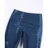 imageAUROLA Serpent Snake Seamless Scrunch Workout Leggings for WomenGirls Squat Proof Ribbed Thick Active Gym PantsPack Black  Water Blue