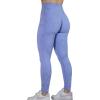 imageAUROLA CAMO Collection Workout Leggings for Women Subtle Logo Seamless Scrunch Gym Tights Yoga Running Active PantsCamojacaranda