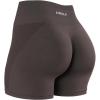 imageAUROLA Intensify V20 Womens Workout Shorts Athletic Running Shorts Seamless High Waist Sport Gym Yoga ShortsChestnut Brown