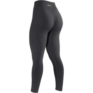 imageAUROLA Impressive Women Workout Leggings High Waist Yoga Pants Seamless Running Athletic Leggings for WomenAsphalt Grey