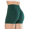 imageAUROLA CAMO Workout Shorts for Women Seamless Subtle Logo Scrunch ShortsCamoalpine Green