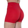 imageAUROLA CAMO Workout Shorts for Women Seamless Subtle Logo Scrunch ShortsCamobright Red