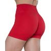 imageAUROLA CAMO Workout Shorts for Women Seamless Subtle Logo Scrunch ShortsCamobright Red