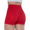 imageAUROLA CAMO Workout Shorts for Women Seamless Subtle Logo Scrunch ShortsCamobright Red