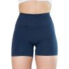 imageAUROLA CAMO Workout Shorts for Women Seamless Subtle Logo Scrunch ShortsCamodark Blue