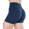 imageAUROLA CAMO Workout Shorts for Women Seamless Subtle Logo Scrunch ShortsCamodark Blue