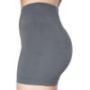 imageAUROLA CAMO Workout Shorts for Women Seamless Subtle Logo Scrunch ShortsCamolight Grey